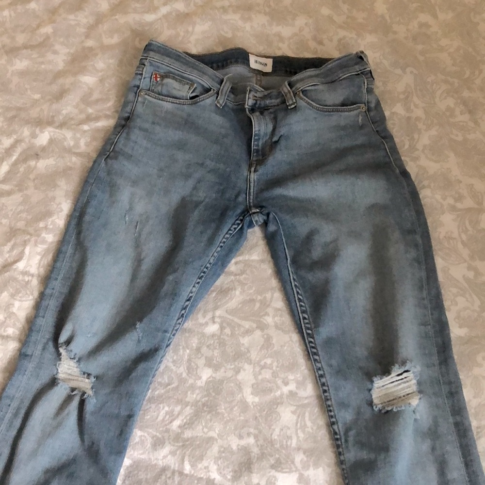 Hudson Harkin Super Skinny Distressed TAILORED